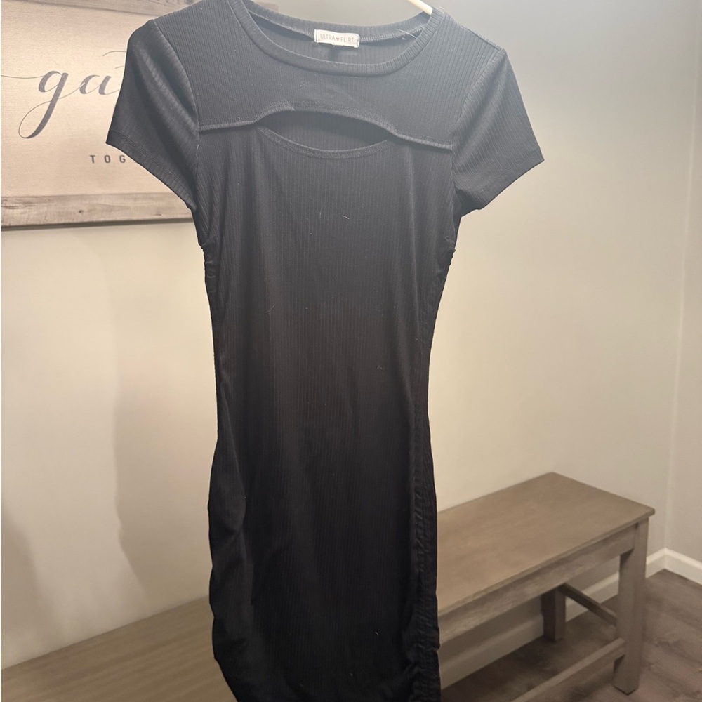 Ultra Flirt Black Mini Dress